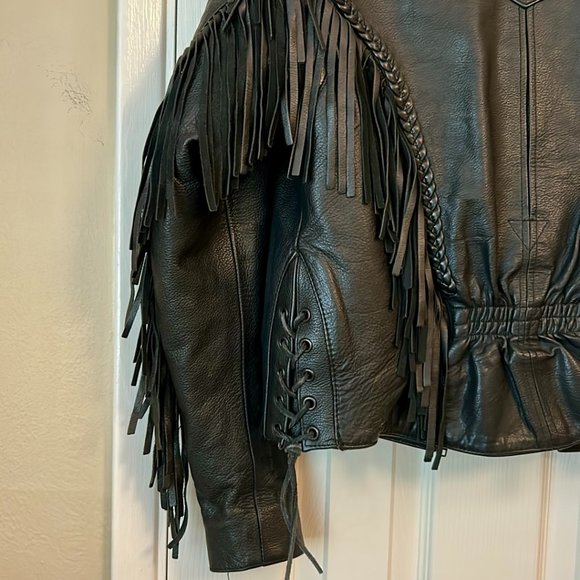 Open Road for Wilson's Fringe Leather Jacket - Vintage - Picture 5 of 6
